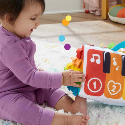 Fisher-Price Kick & Play pehme muusikaline beebiklaver tulede ja helidega, alates sünnist