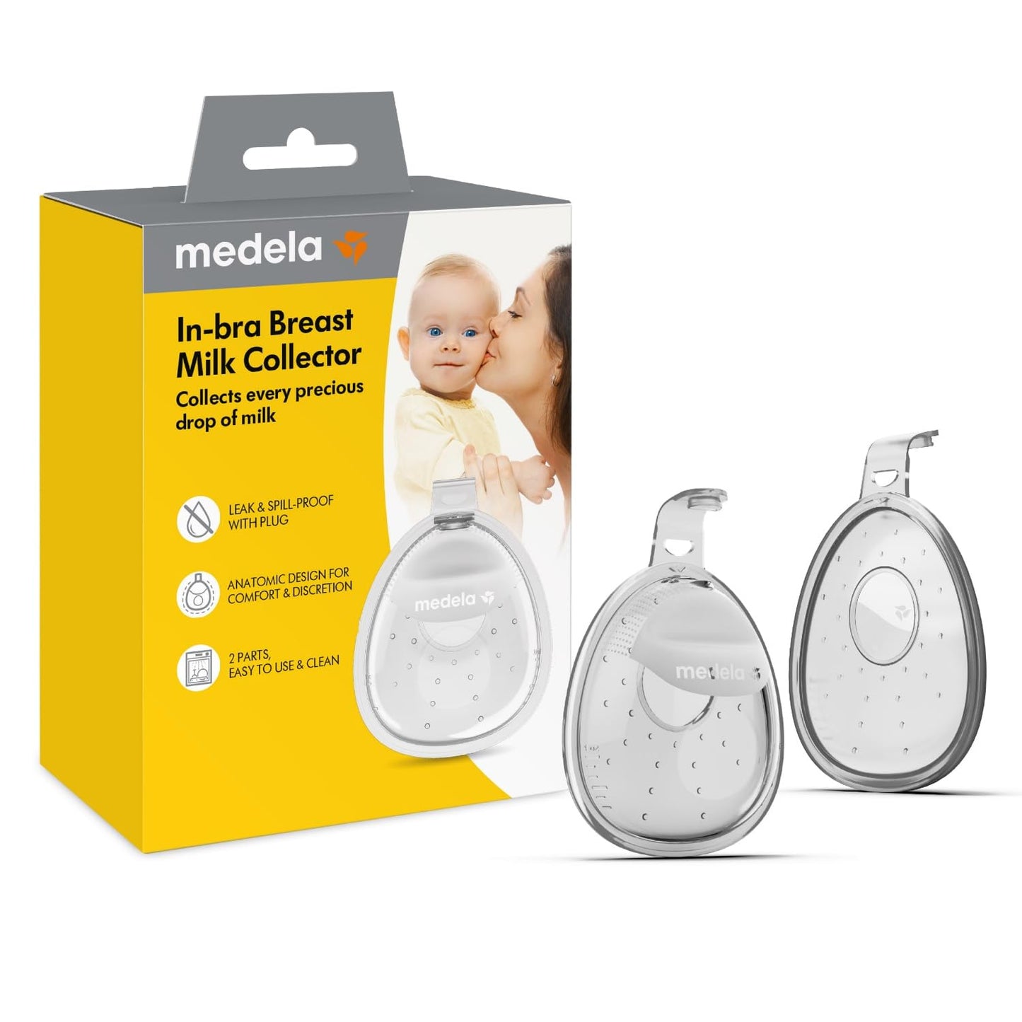 Medela InBra rinnapiima kogumiskestad, 30 ml, läbipaistev