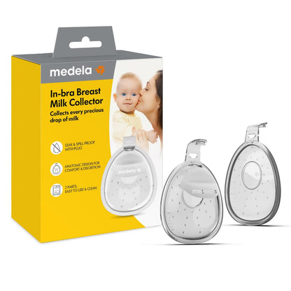Medela InBra rinnapiima kogumiskestad, 30 ml, läbipaistev