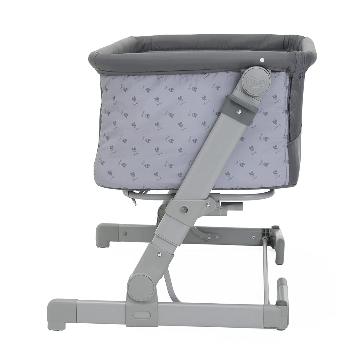 Chicco Next2Me Go vooditasku vastsündinutele, tumehall (Dark Grey), 0–6 kuud