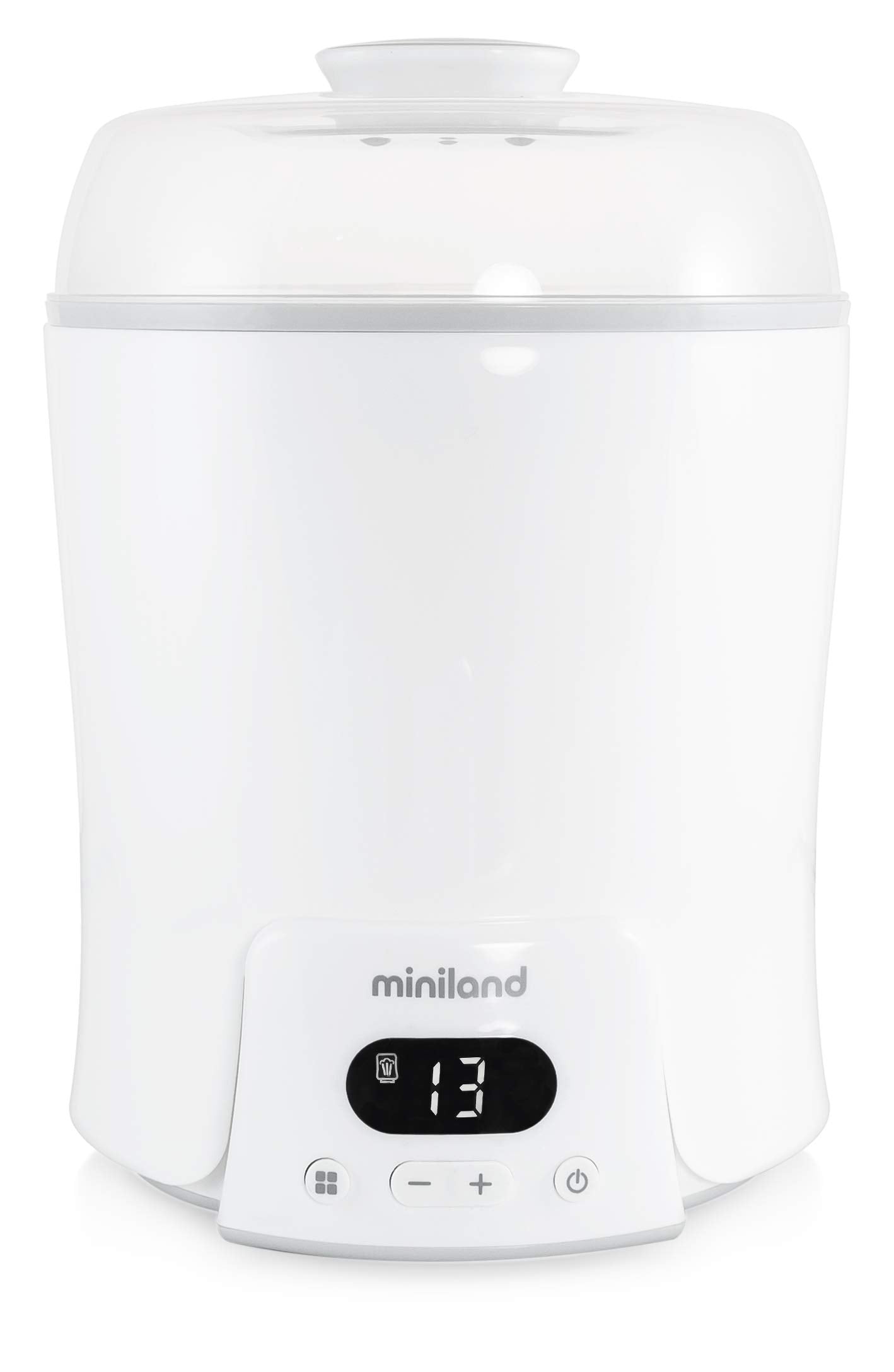 Miniland SUPER 6 – 6-ühes pudelisoojendaja, aurusterilisaator ja auruküpsetaja