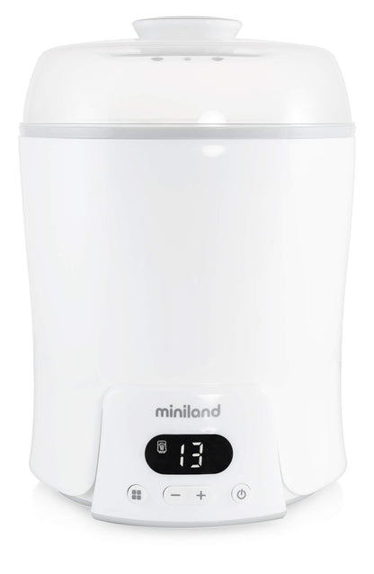 Miniland SUPER 6 – 6-ühes pudelisoojendaja, aurusterilisaator ja auruküpsetaja