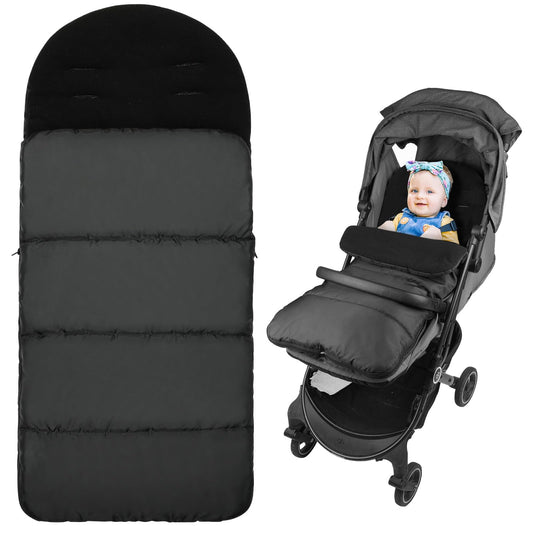 Vicloon universaalne talvine soojakott/jalakate kärule, veekindel ja soe – must