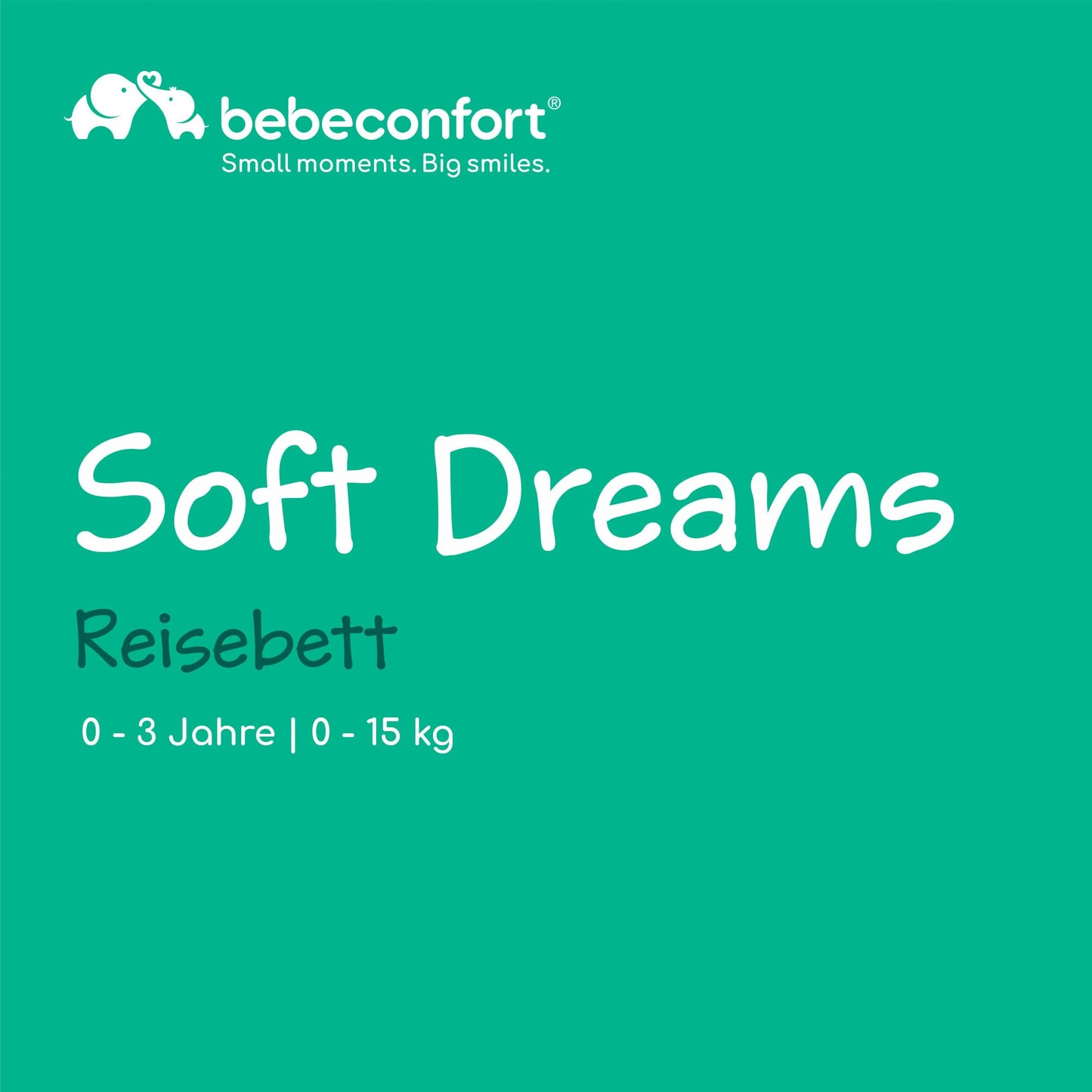 Bebeconfort Soft Dreams reisivoodi Grey Mist, 0–3 a, 0–15 kg