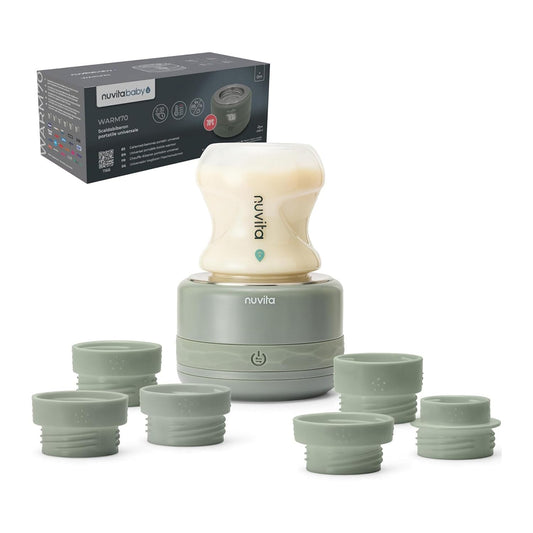 Nuvita Warm70 juhtmevaba pudelisoojendaja USB-laetav, kuni 70°C