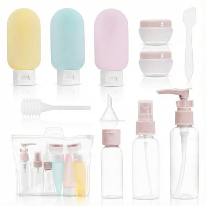 Carehabi 11-osaline reisipudelite ja -anumate komplekt BOTTLE001