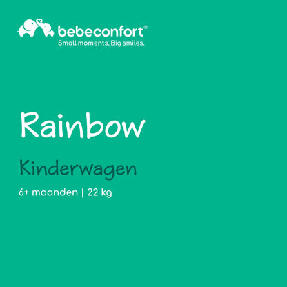 Bebeconfort Rainbow kergkäru, kokkupandav ja kerge, Mineral Green