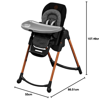 Maxi-Cosi Minla 6-in-1 söögitool 0–14 a, kuni 60 kg – Essential Graphite