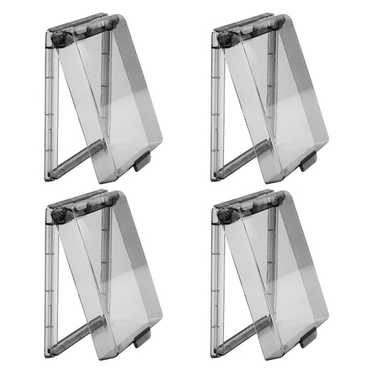 Smomend veekindlad pistikukaitsed, tüüp 86, 4 tk, läbipaistev