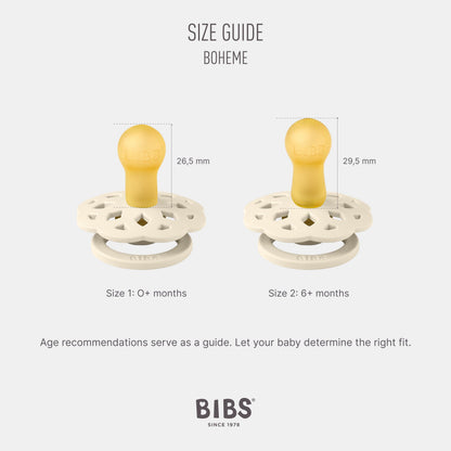 Bibs Boheme lutt 2 tk, suurus 2 (6-18 kuud), Dusty Pink/Elderberry