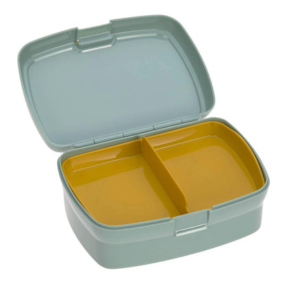 LÄSSIG Adventure Bus lõunakarp eemaldatava vaheseinaga, mündiroheline