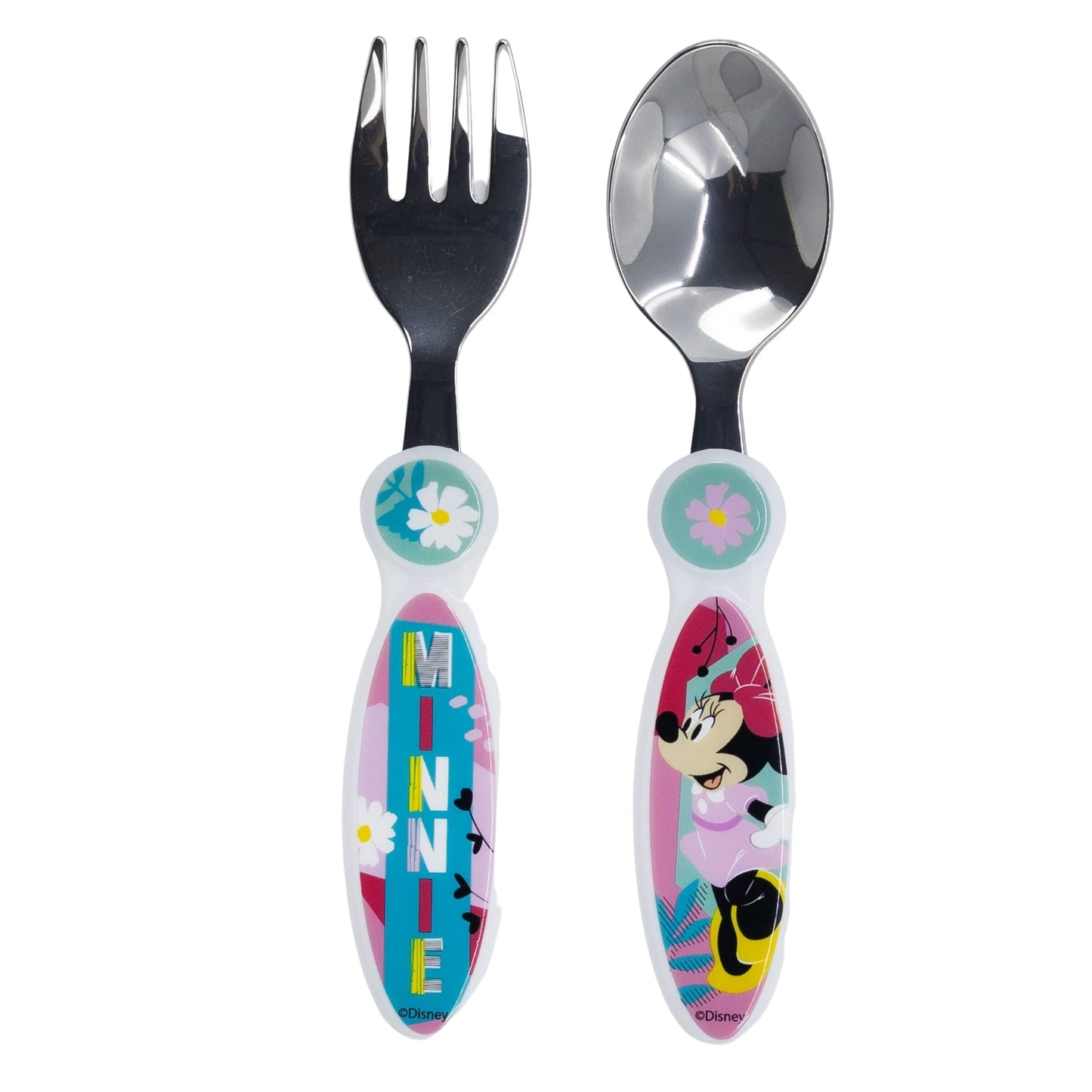 Disney Minnie Mouse roostevabast terasest söögiriistade komplekt