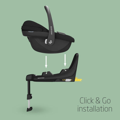 Maxi-Cosi FamilyFix S i-Size ISOFIX alus, 0–4 a, must
