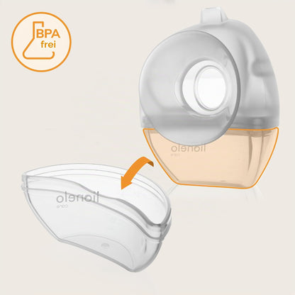 Lionelo MILKY 2IN1 rinnapiimakoguja ja silikoonist käsipump LOC-MILKY 2IN1