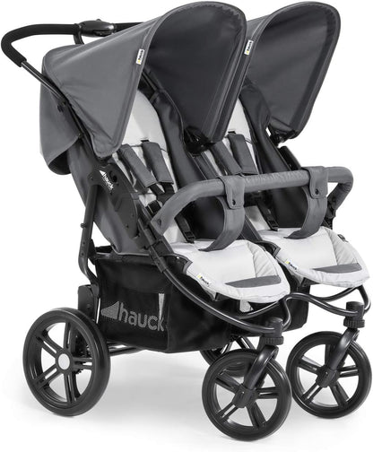 Hauck Roadster Duo SLX kahelapsekäru, hall