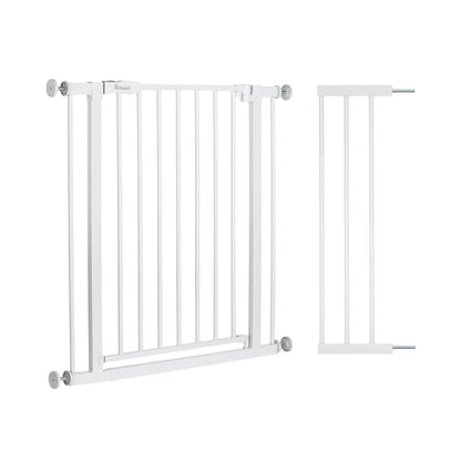 hauck turvavärav Open N Stop 2, valge, 96–101 cm, 21 cm pikendus