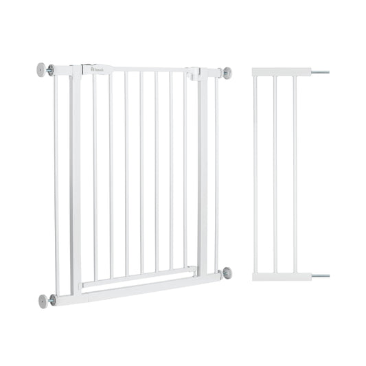 hauck turvavärav Open N Stop 2, valge, 96–101 cm, 21 cm pikendus