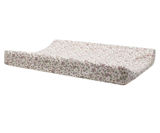 Jollein vahetusmatile mõeldud pehme jersey-kate Retro Flowers, 50 × 70 cm