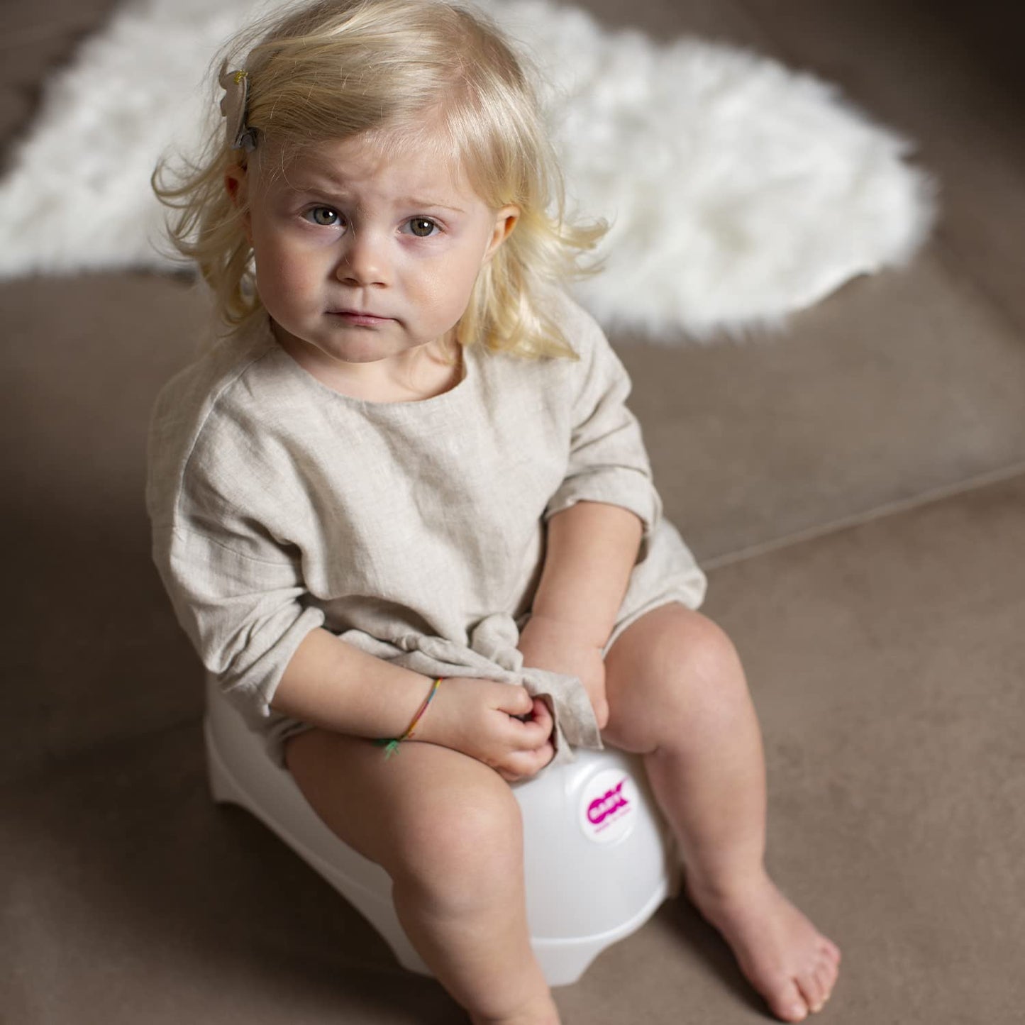 OKBABY Relax pott, roosa