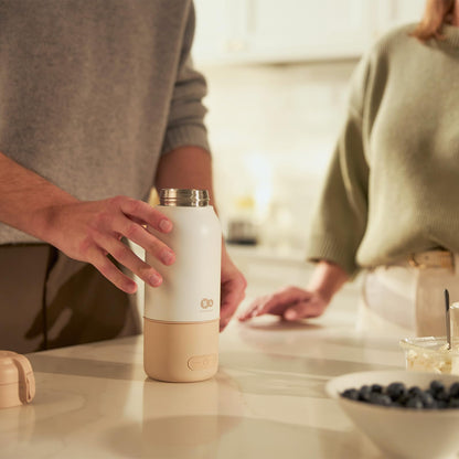 Kinderkraft GAJA pudelisoojendaja 2-ühes termospudel 500 ml, beež