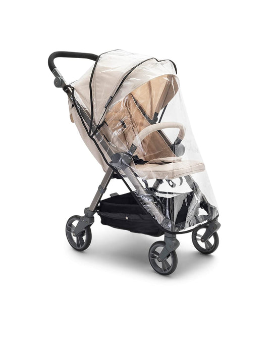 Twistshake vihmakile kärule, läbipaistev, must