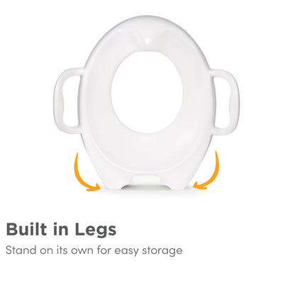 Munchkin vastupidav potitreeningu WC-iste käepidemetega, valge