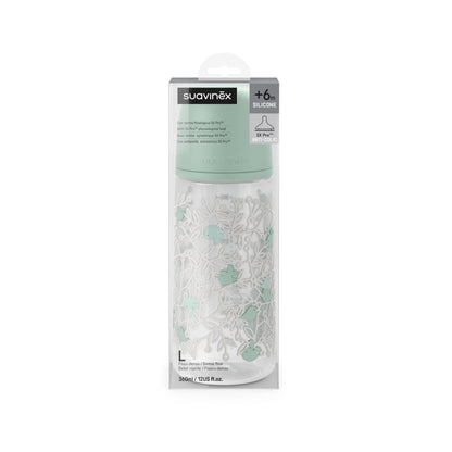 SUAVINEX lutipudel SX Pro 360 ml Birdies roheline, 6+ kuud