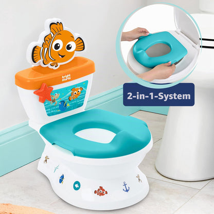 Bright Starts potiiste My Size 2-in-1 Disney Baby Findet Nemo, sinine, 18+ kuud