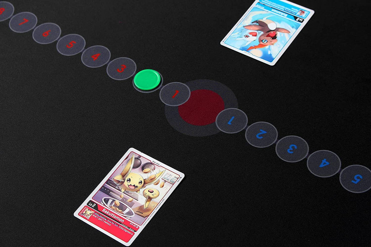 GMC Deluxe Digimon TCG mängumatt 2 mängijale, must