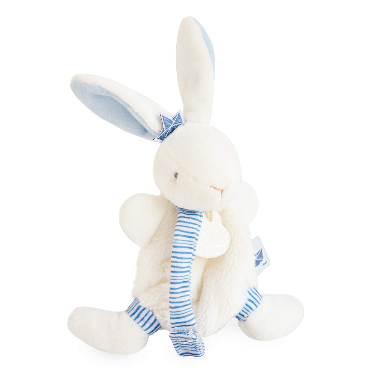 Doudou et Compagnie DC3511 jänesekujuline kaisulapp lutiklambriga, sinine