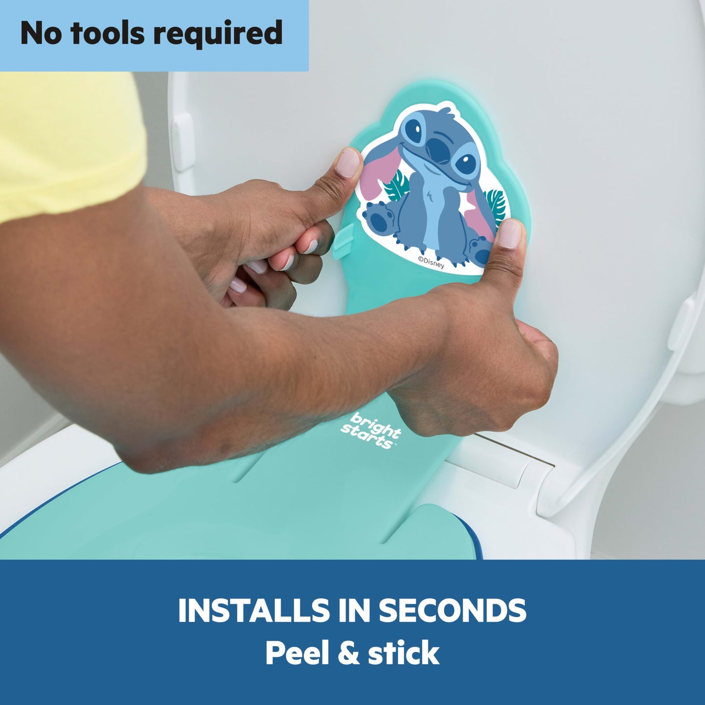 Bright Starts Disney Baby Stitch Flip & Sit potitreeningu iste