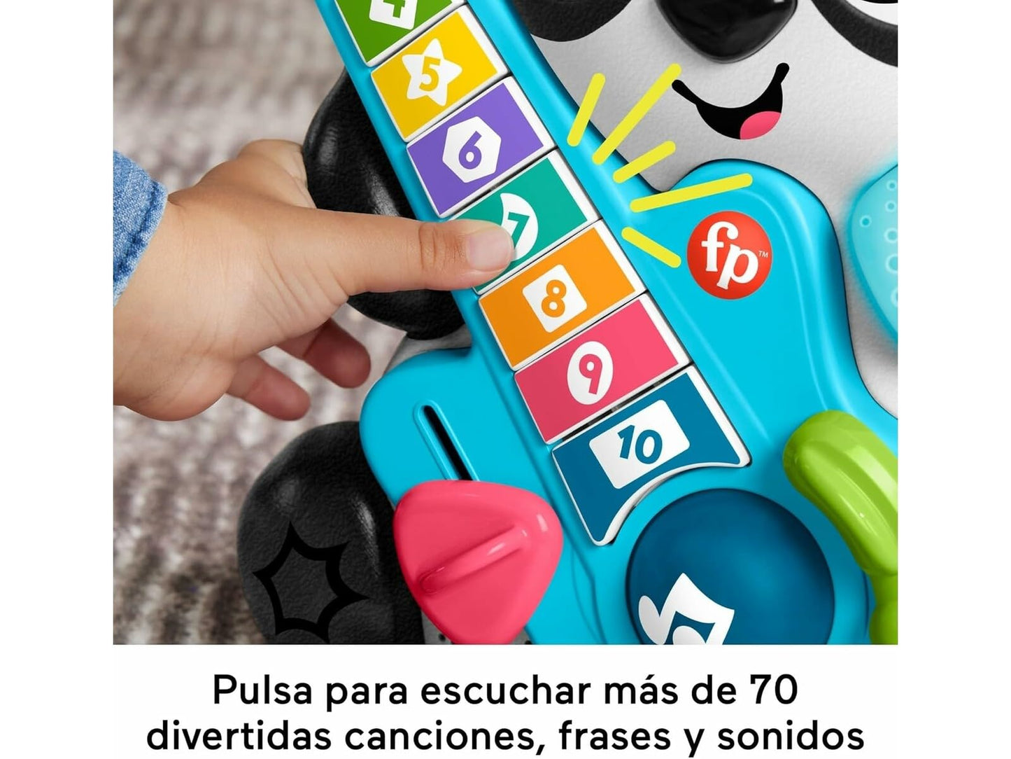 Fisher-Price Link Squad Jam & Count Panda muusikaline õppemänguasi HYK93, alates 9 kuust