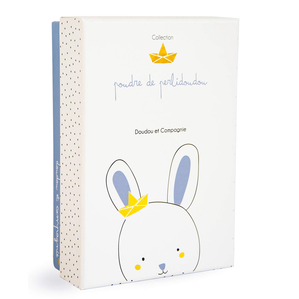 Doudou et Compagnie DC3511 jänesekujuline kaisulapp lutiklambriga, sinine