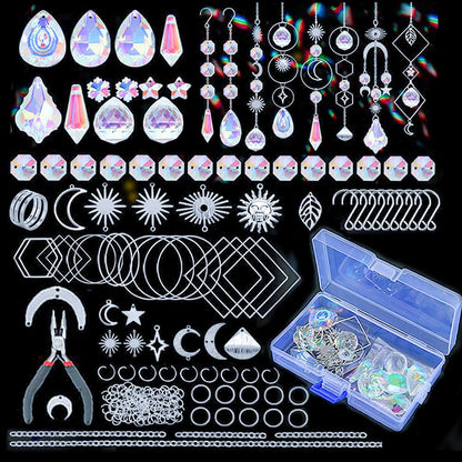 Homesthetix päikesepüüdjate kristallide meisterdamise komplekt, 200-osaline