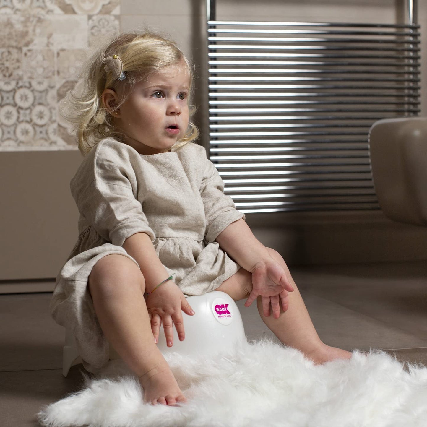 OKBABY Relax pott, roosa