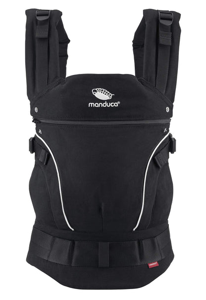 manduca First beebi kandekott – sünnist kuni 20 kg, must