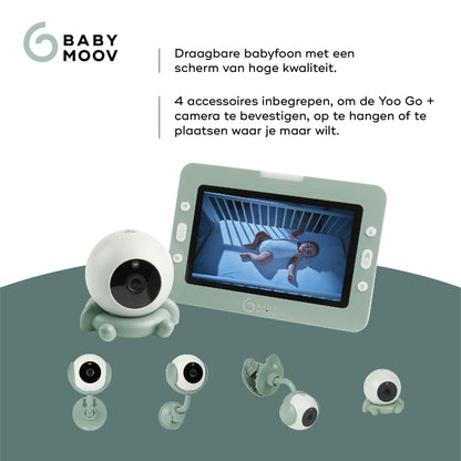 Babymoov HD wireless video baby monitor YOO Go+