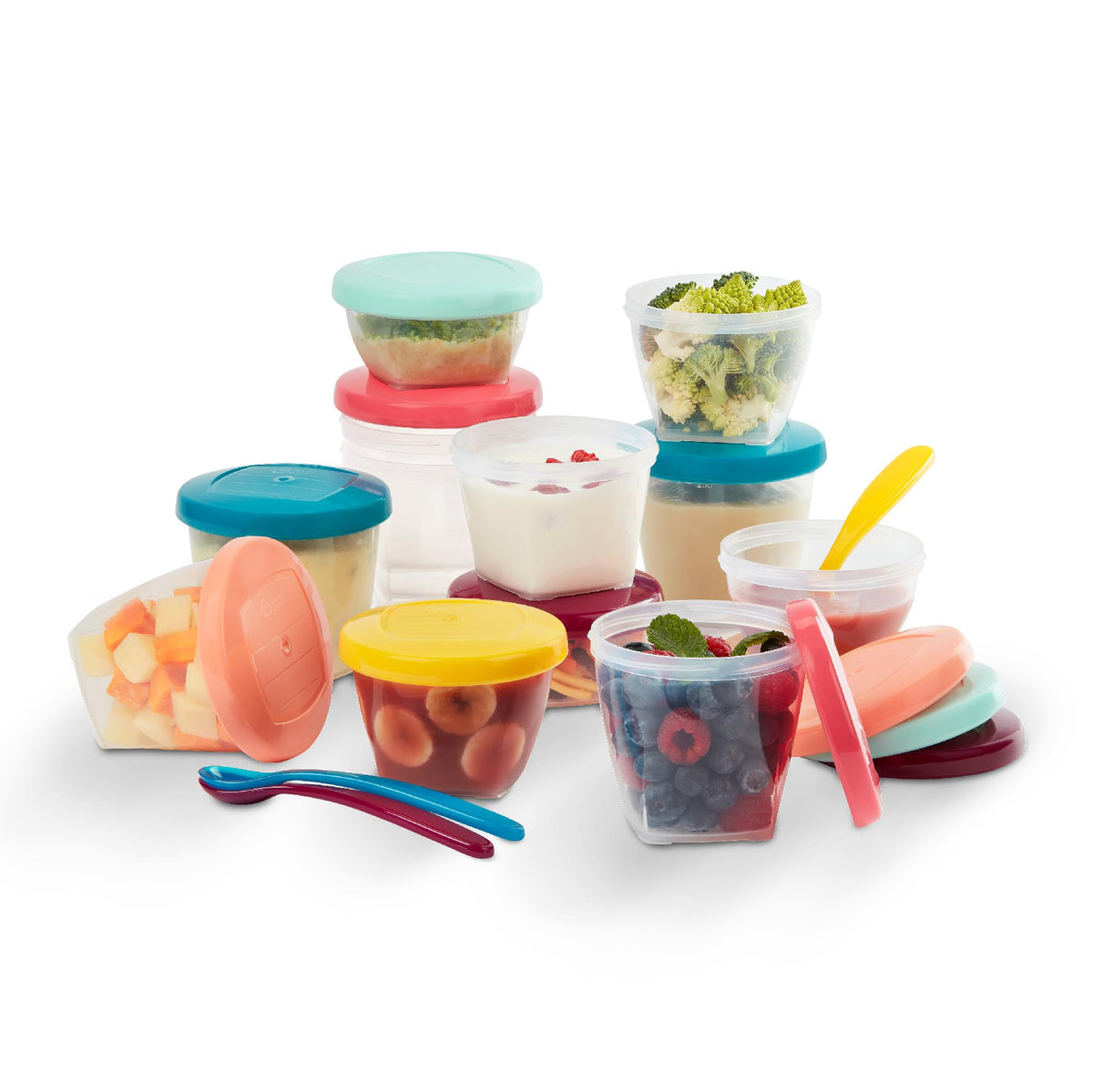 Babymoov Babybols toidunõude komplekt, 15-osaline, A004310, mitmevärviline