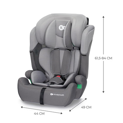Kinderkraft Comfort UP i-Size turvatool 76–150 cm (9–36 kg), 15 kuud – 12 a, hall