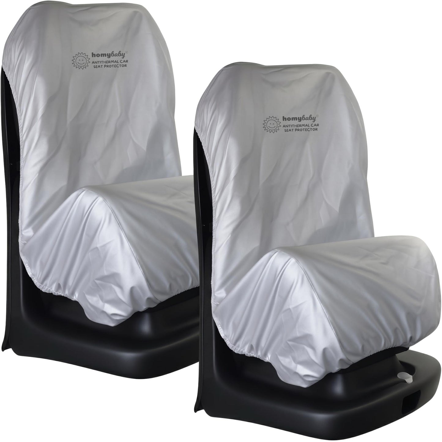 HOMYBABY turvatooli kate Silver, X2, universaalne, grupp 0-3