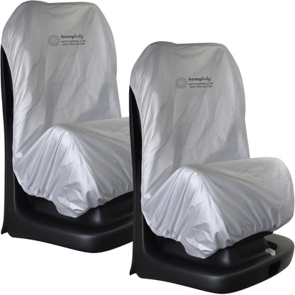 HOMYBABY turvatooli kate Silver, X2, universaalne, grupp 0-3
