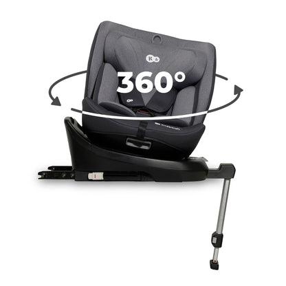 Kinderkraft I-360 i-Size pöörlev turvatool 0–12 a (40–150 cm / 0–36 kg), ISOFIX, hall