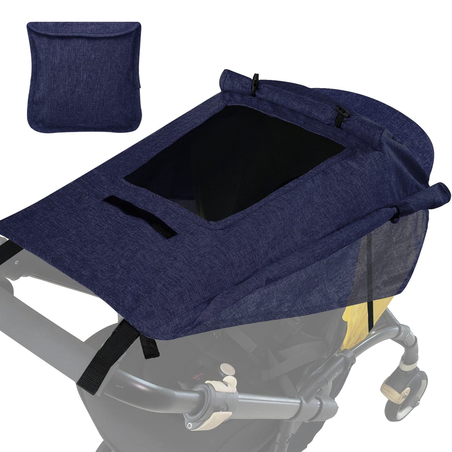 WD&CD universaalne päikesekate kärule, UV-kaitsega, tumesinine