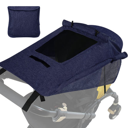 WD&CD universaalne päikesekate kärule, UV-kaitsega, tumesinine