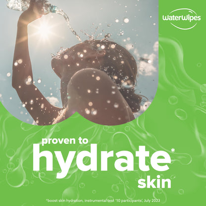 Water Wipes Hydrating Clean niisked salvrätikud aaloega, 60 tk
