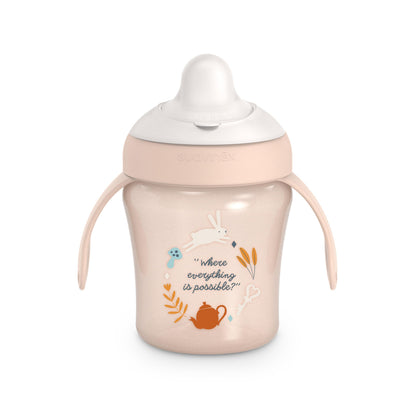 SUAVINEX joogitops Wonderland roosa, 200 ml, +6 kuud
