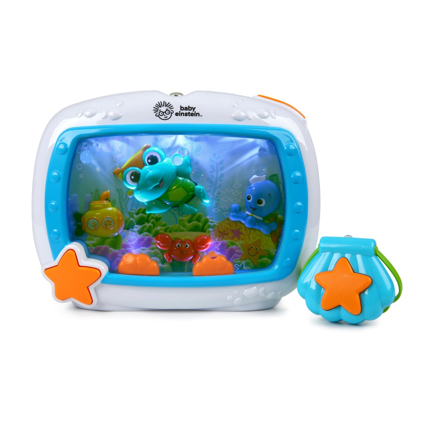 Baby Einstein Sea Dreams muusikaline öölamp ja voodimänguasi beebidele