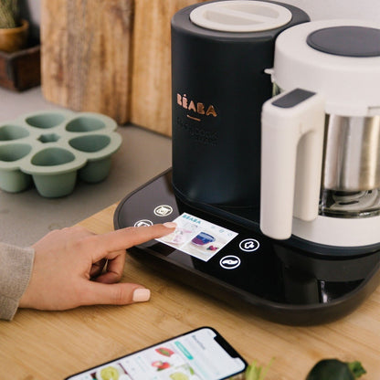 Béaba Babycook Smart nutikas beebitoidu blender-auruti, integreeritud kaaluga
