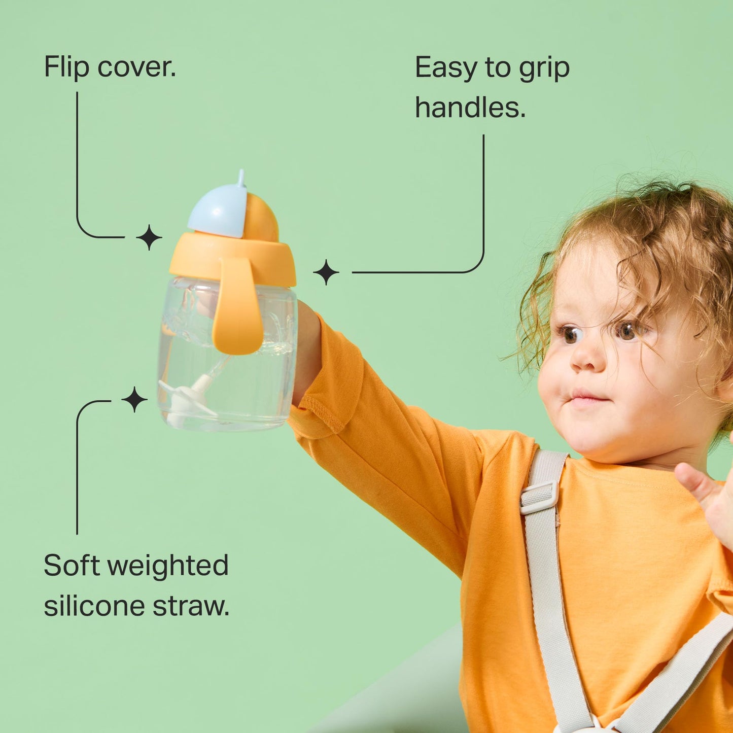 Tommee Tippee õppimistassid joogikõrrega, 240 ml, 6+ kuud (2-pakend, roosa ja lilla)