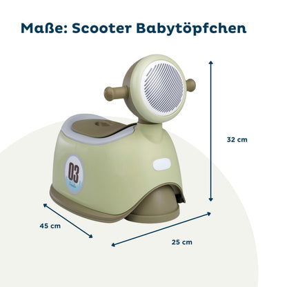 Thermobaby lastepotike Scooter, roheline, 18+ kuud